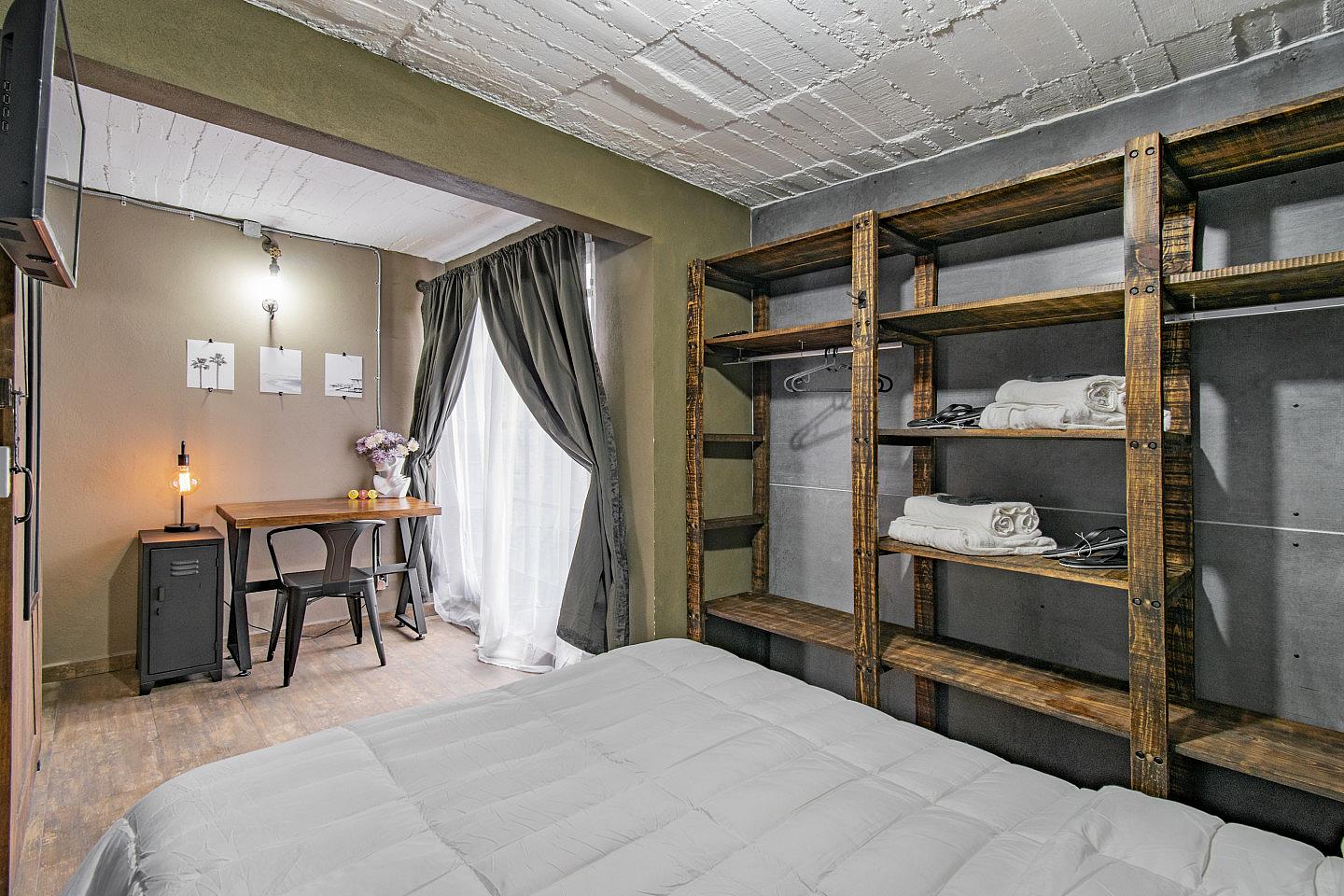  Private Queen Room  -  Industrial Designed Building w/ Coworking + Rooftop Deck  - Gallery -  32