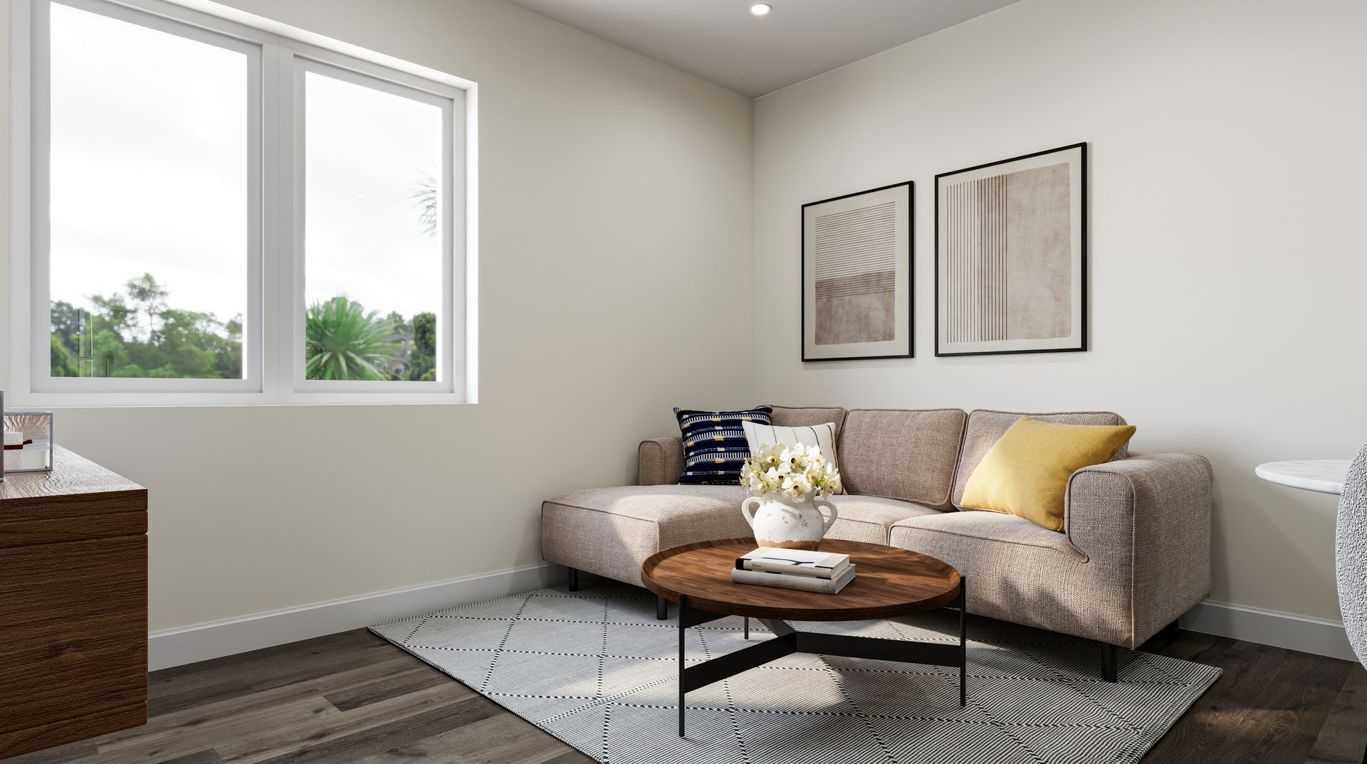 1 Bed 1 Bath Type D Unit 204, 304 - 1