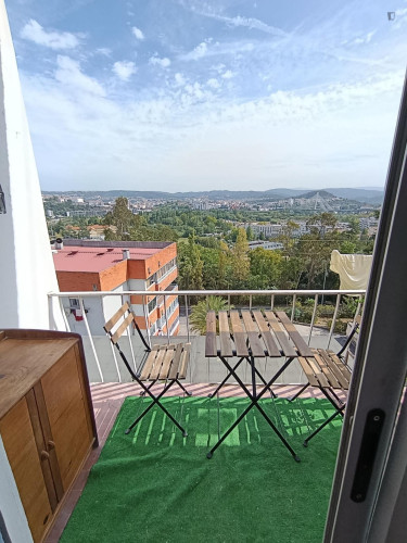 Dreamy Studio with a balcony close to Polytechnic Institute of Coimbra