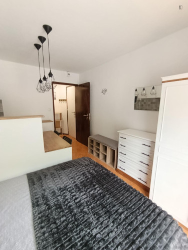 Bright Studio with a balcony close to Institute of Accounting and Administration