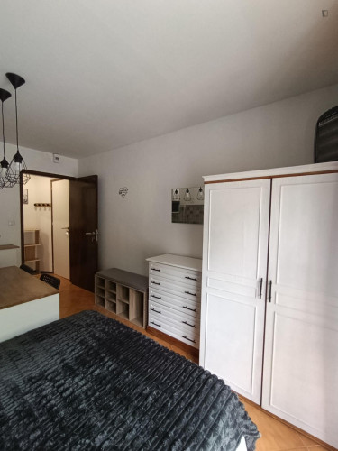 Bright Studio with a balcony close to Institute of Accounting and Administration