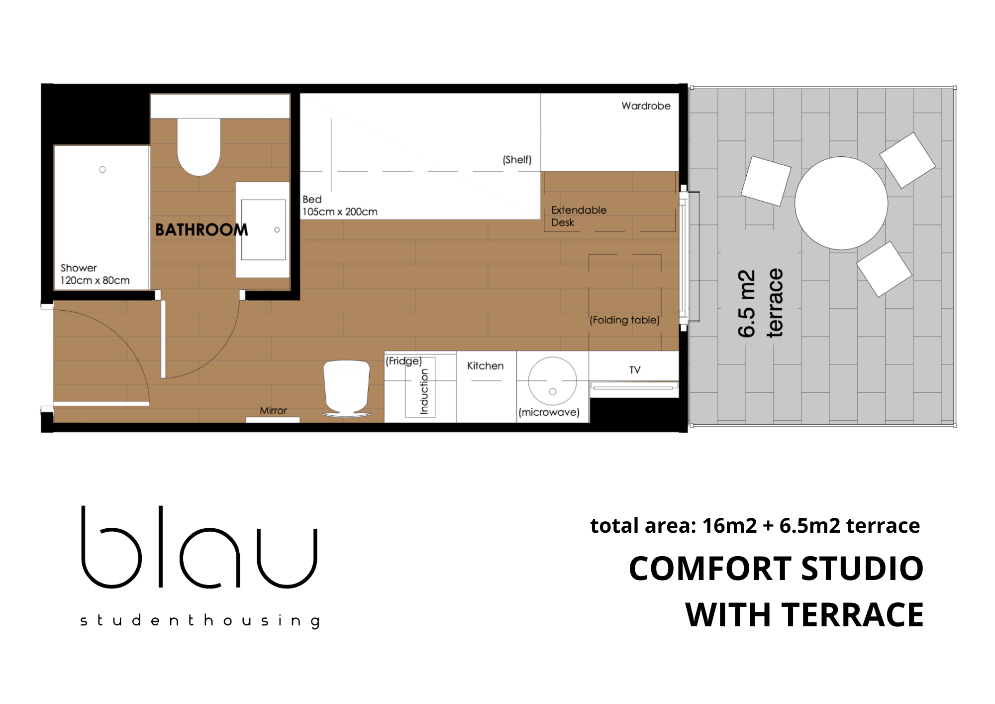 Comfort Studio With Terrace - 10
