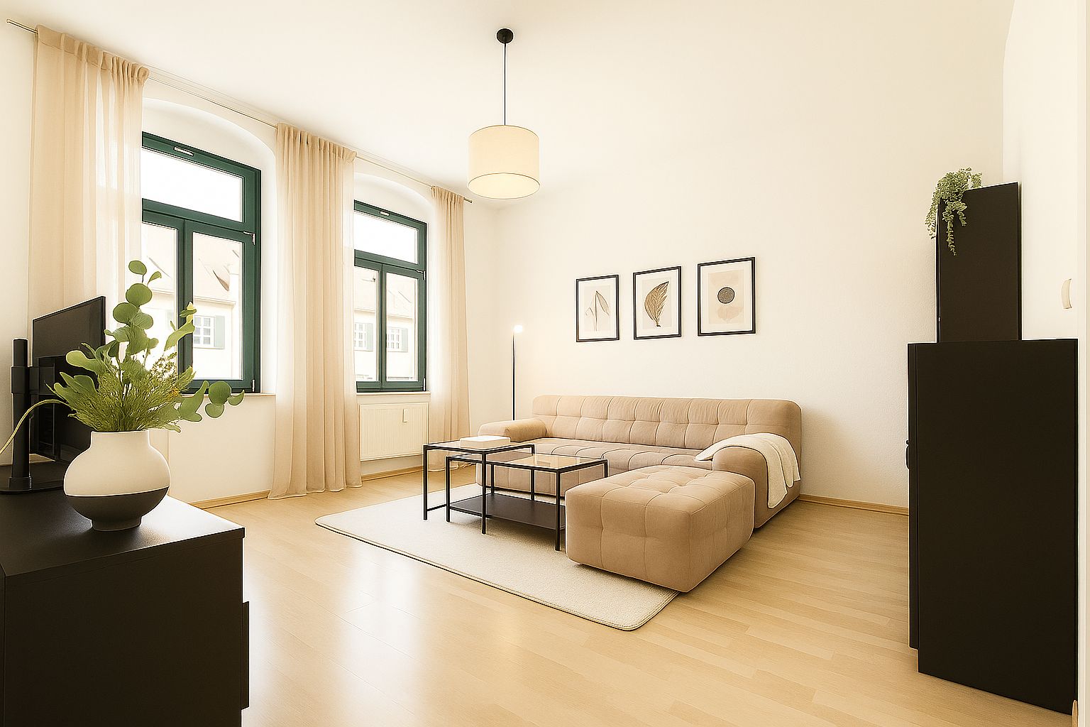 For Researchers: Quiet 2-Room Apartment Near University, Fully Furnished - 14
