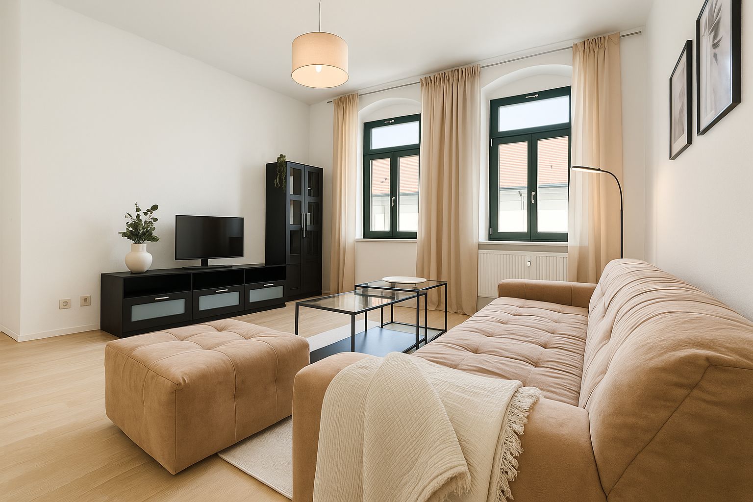 For Researchers: Quiet 2-Room Apartment Near University, Fully Furnished - 13