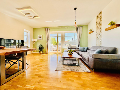 Exclusive penthouse on the outskirts of Magdeburg, 100Mbits, fully furnished