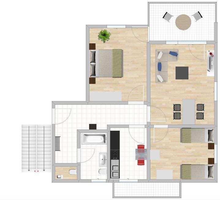 Wonderful, Bright Loft In Birkenfeld Between Stuttgart And Karlsruhe - 9