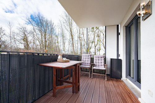 Chic 2-Room Apartment with Upscale Amenities in Serene Green Setting - Ideal for Business - Close to A99 - in Munic - Gallery - 12