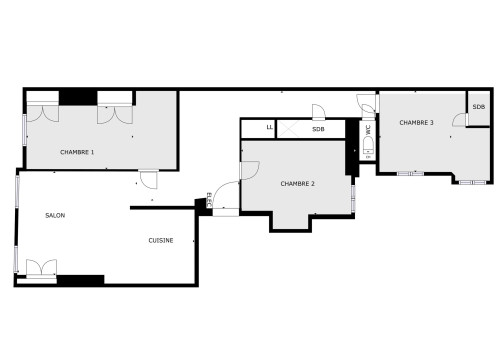 Room in Grande Rue de Vaise, Lyon for 92 m² with 3 bedrooms - Gallery - 11