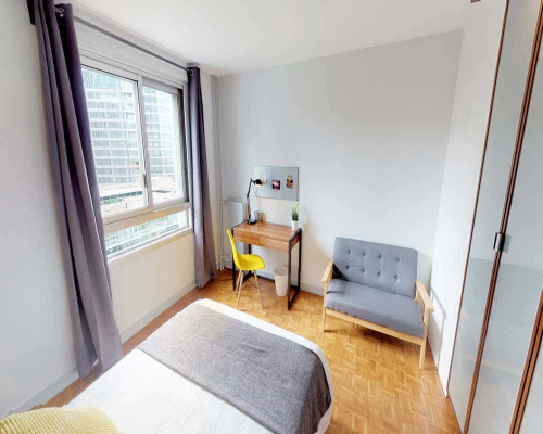Chambre dans le Square Henri Regnault - Gallery - 2