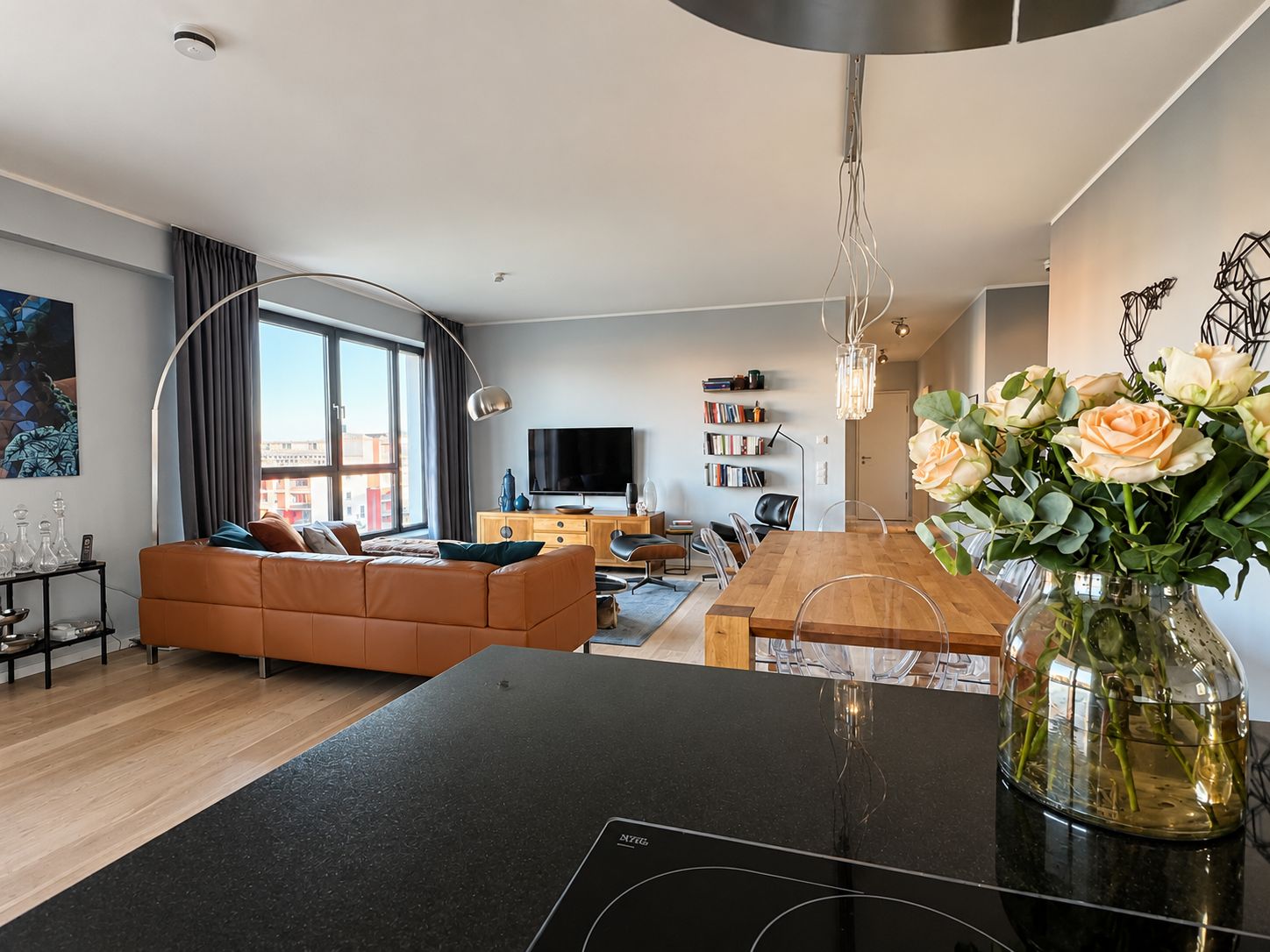 High-Quality Design Apartment With Loggia – Stylish Living In Düsseldorf, Pempelfort - 15