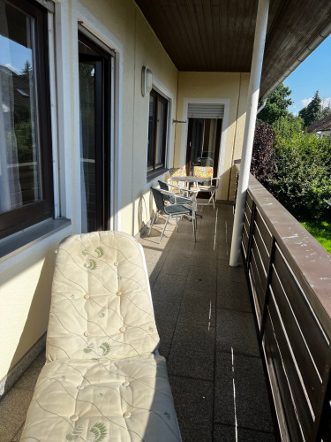 Furnished, very quiet 3-room apartment with large balcony, district Am Eichelberg, near University - Gallery - 14