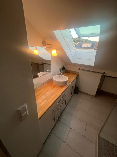 Temporary Furnished: 1.5 Room Apartment Near Mercedes-Benz Plant Sindelfingen Cozy, Spacious Studio in Sindelfingen
