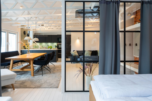 Beachfront Loft-style Design Apartment with Sauna - Gallery - 2