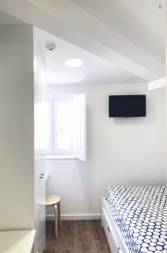 Sublime studio in trendy Alta Universitária