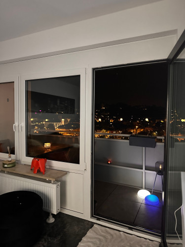 Charming apartment directly on the Saar – with castle view