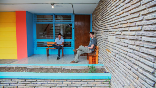 Colorful Styled House w/ Terrace + Garden