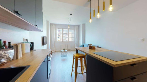 Room in Boulevard Maréchal Joffre, Grenoble for 70 m² with 3 bedrooms