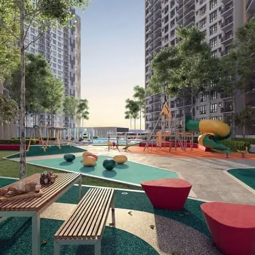outdoor kids area