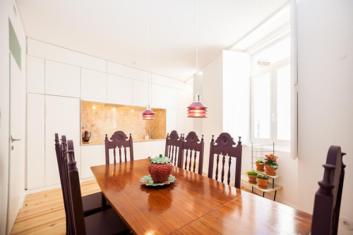 Vibrant Coliving Community in Central Baixa with Cultural Experiences and Creative Spaces