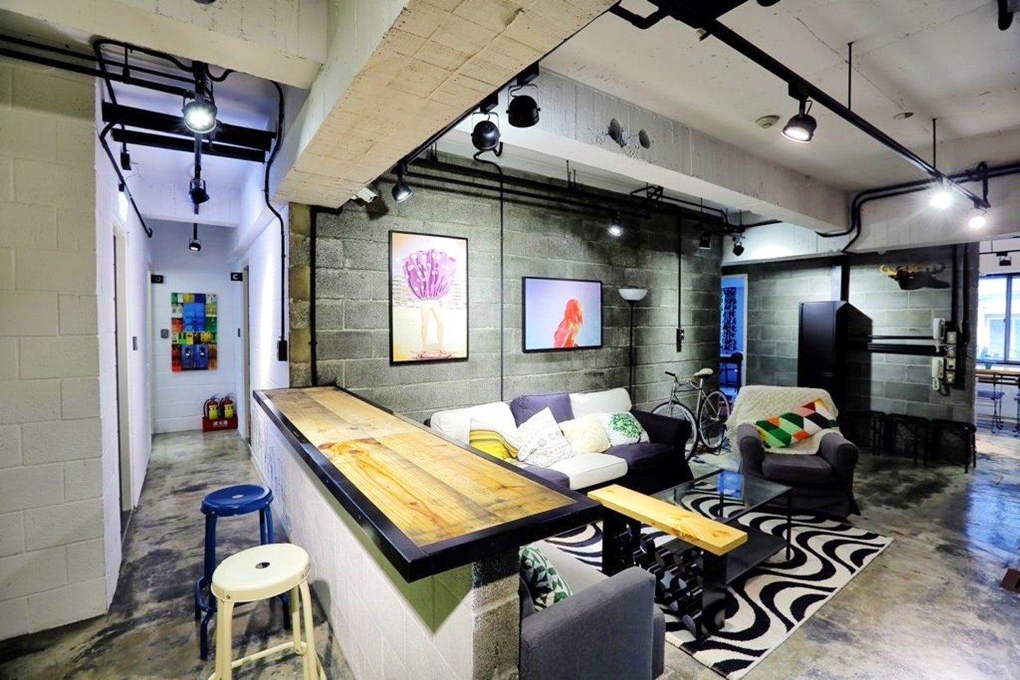 Austere & Minimalist Styled Apt. w/ Workspace