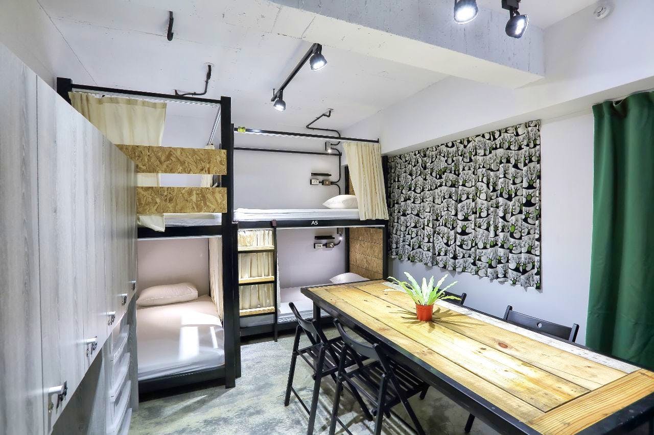  A - Bed In A 4-Bed Male Only Room  -  Austere & Minimalist Styled Apt. w/ Workspace  - Gallery -  1