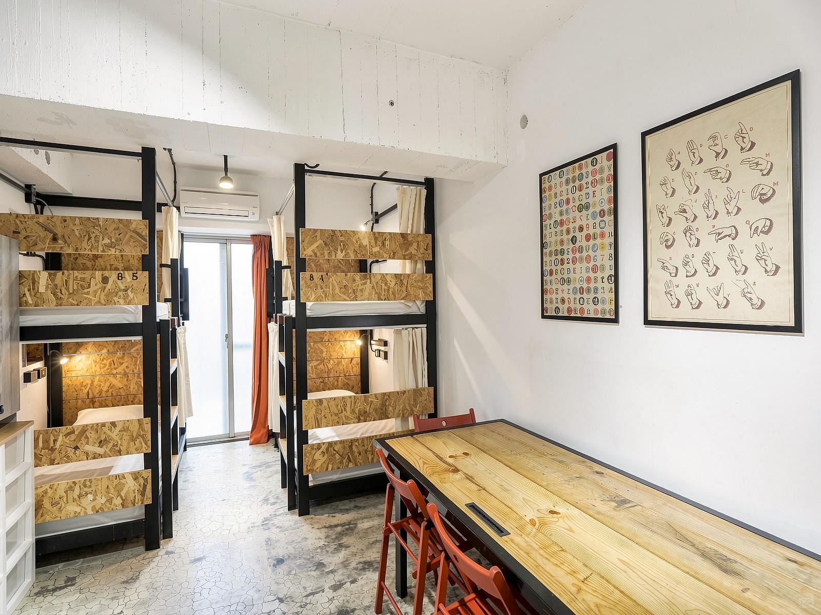  D - Bed In A 4-Bed Female Only Room  -  Austere & Minimalist Styled Apt. w/ Workspace  - Gallery -  3