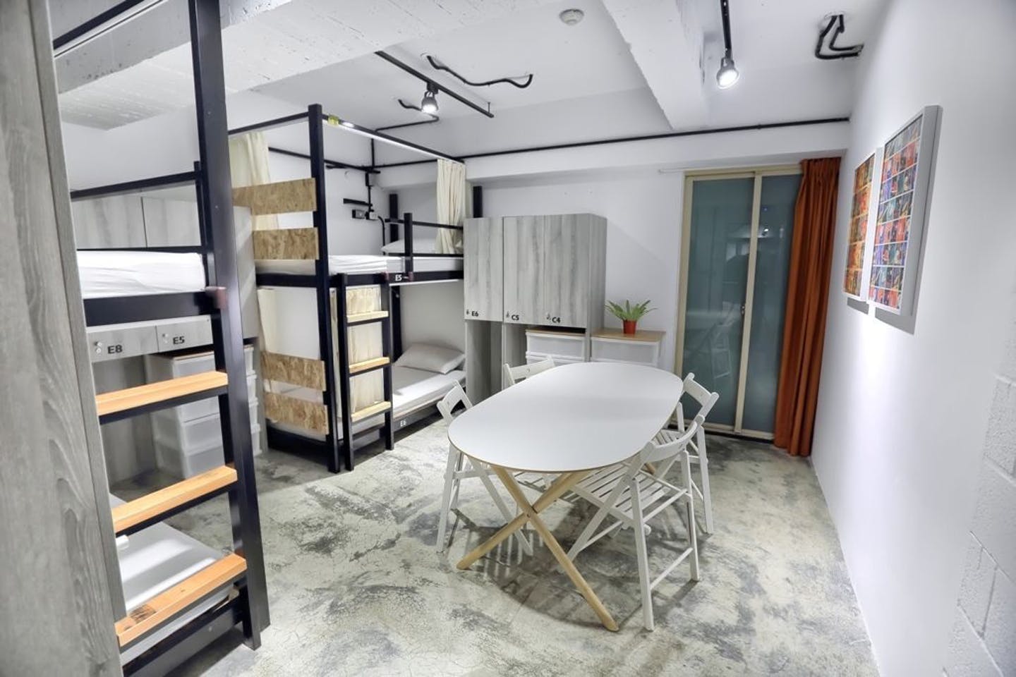  F - Bed In A 4-Bed Male Only Room  -  Austere & Minimalist Styled Apt. w/ Workspace  - Gallery -  11