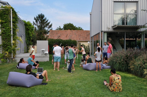 Charming Modern Rural Complex w/ Coworking + Gym + Lounge Areas