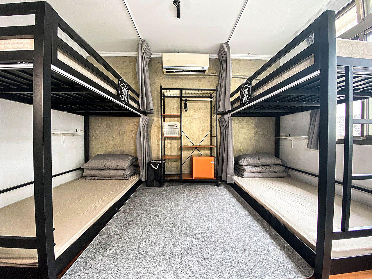 Bed In A 4-Bed Gender Separated Room - Comfortable Urban Apts w/ Workspace Home - Gallery - 24