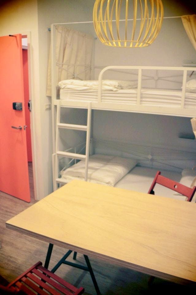 Bed In A 3-Bed Male Only Room - Colorful Vintage Style Apt. w/ Workspace + Rooftop Deck - Gallery - 17