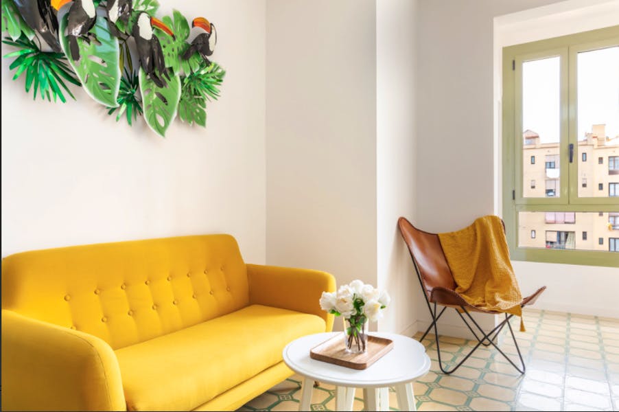 Large Bedroom - Gorgeous apartment near Sagrada Familia Collective - Gallery - 3