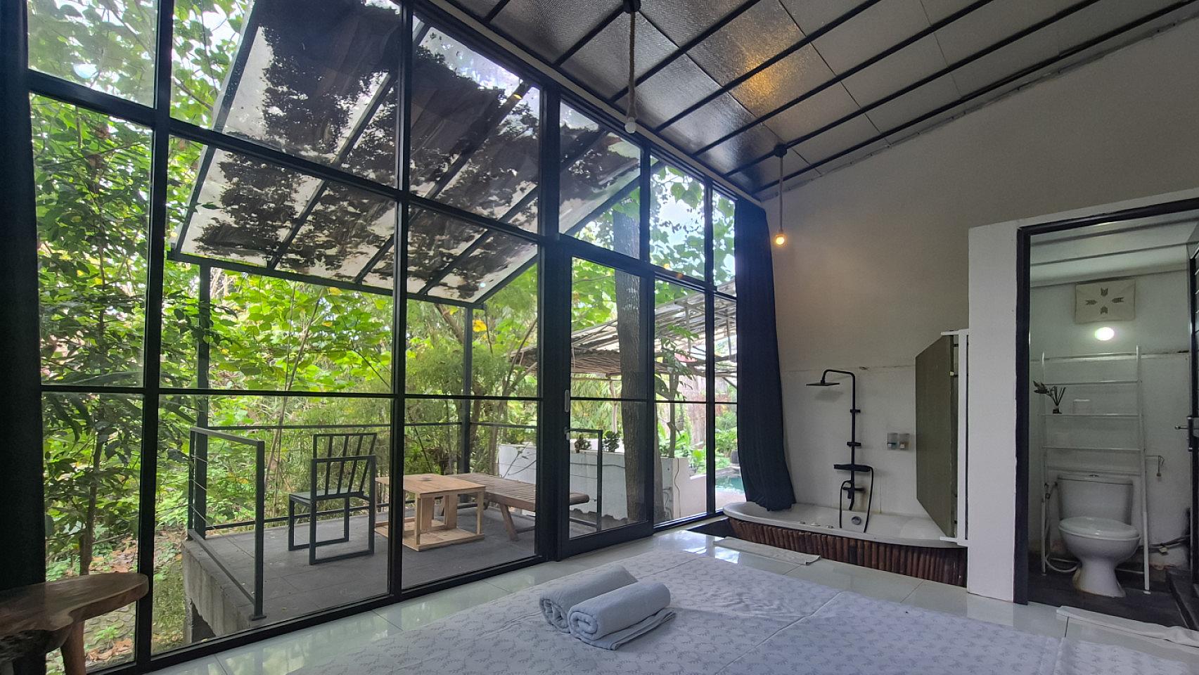  Jungle View Suite  -  Exotic Jungle Villa w/ Coworking + Rooftop Deck  - Gallery -  29