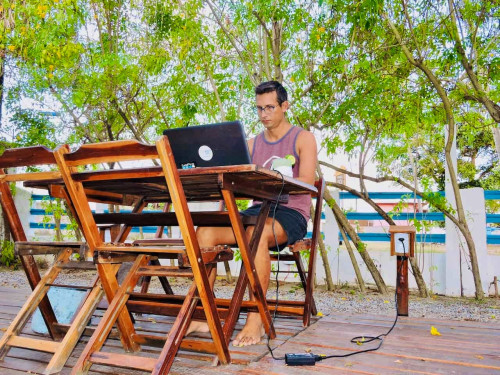 Tropical Style Complex w/ Coworking + Bar