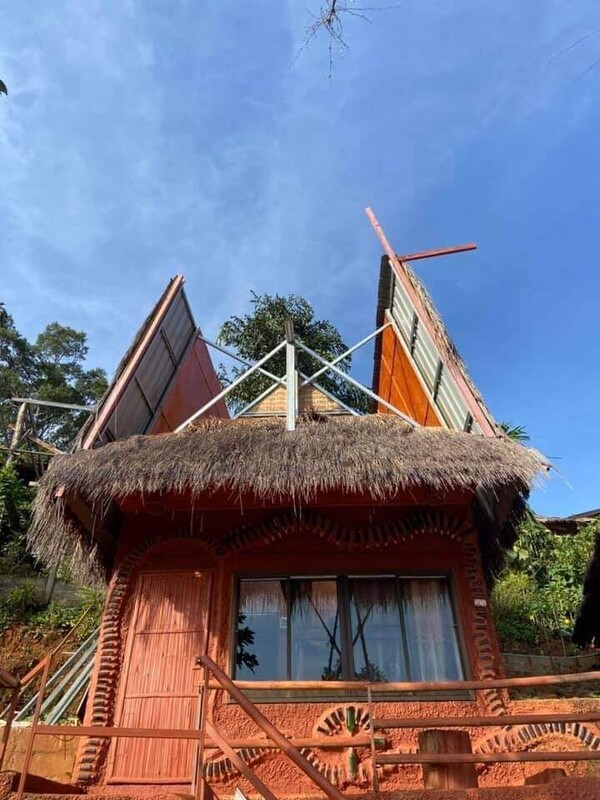 บ้านดินเปิดหลังคาดูดาว Open Rooftop House(Full Room) - 1