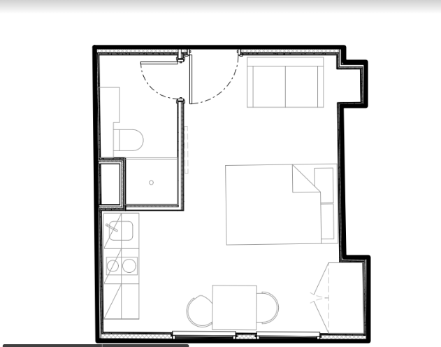  Studio Apartment (Medium)  -  Duke Street  - Gallery -  2