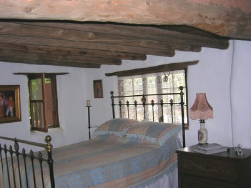 Historic adobe house near Santa Fe