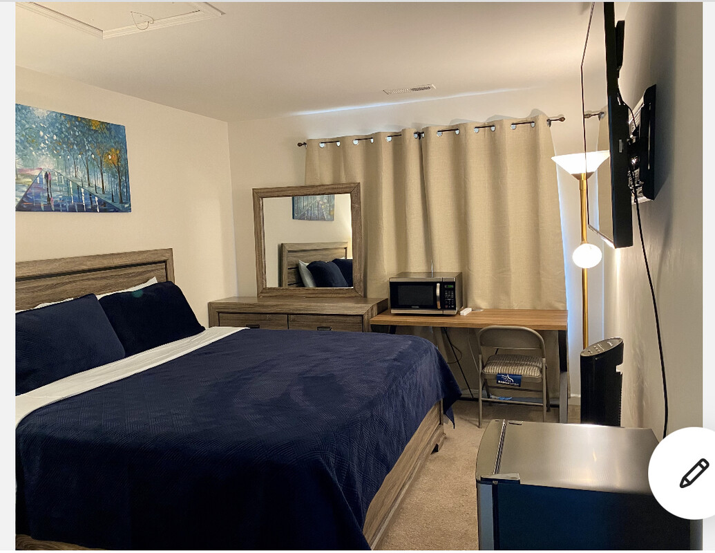Van Gogh Guest Rm #2 • Van Gogh 2-Cozy Private Rm(Full Room) - 1