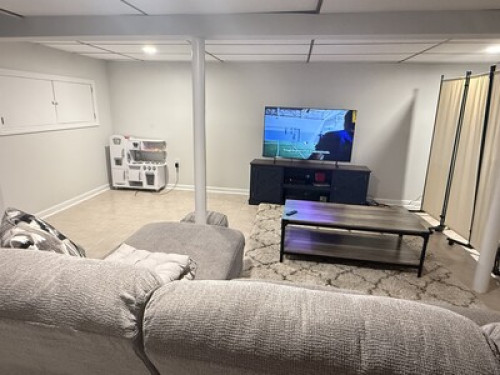 Cozy room and living space!