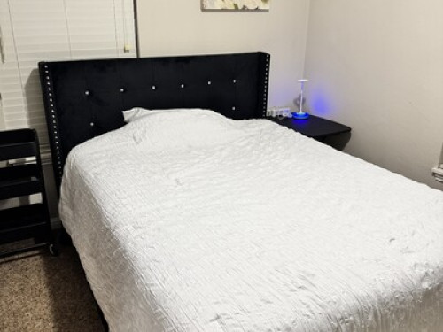 Furnished bedroom 
