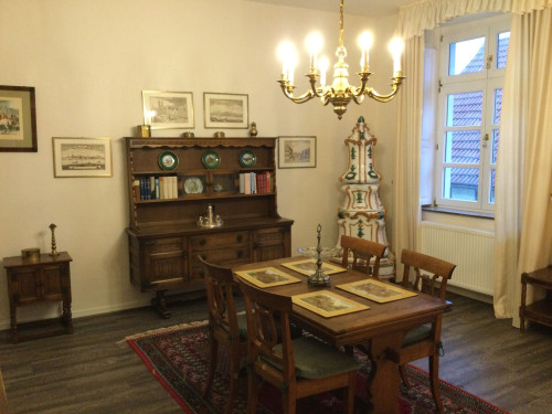 Generously designed apartment with balcony in a listed building, stylishly furnished in antique style in Haltern am See - Gallery - 28