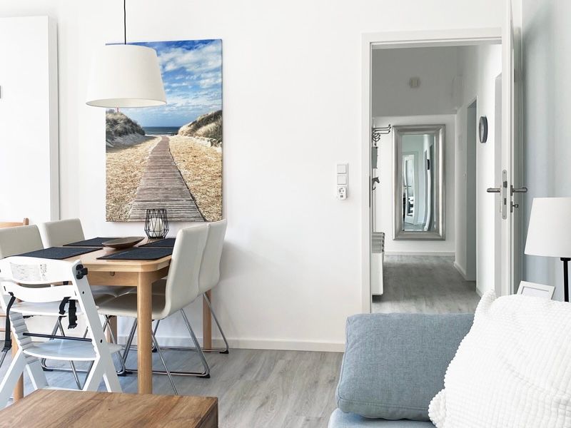 Lovingly Furnished Temporary Flat With Workspace, Centrally Located In The Centre Of Juist, Close To - 38
