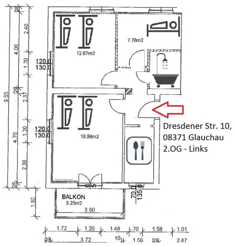Apartment in Glauchau