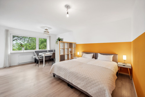 Spacious good mood apartment in Welzheim with balcony