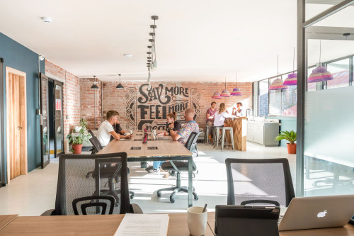 Vibrant Renovated Building w/ Rooftop Terrace + Coworking