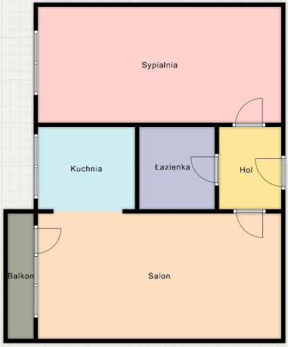 Armii Krajowej 18, 2-room apartment - Gallery - 14