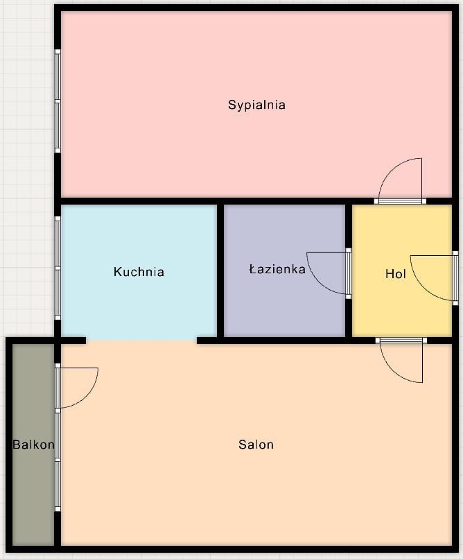 Armii Krajowej 18, 2-Room Apartment - 1