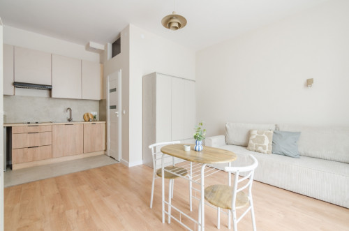 Studio apartment with a large mezzanine, 107 Pomorska Street - Gallery - 6