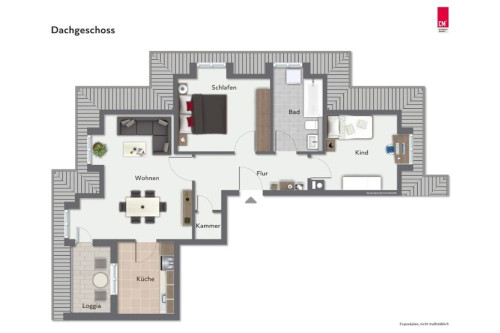 Furnished 3-room apartment with balcony | Striesen | Jan–May 2027 flexible - Gallery - 11