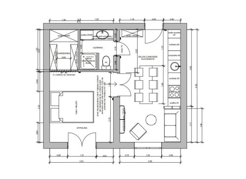 Krzywickiego 63, 2-room apartment - Gallery - 15