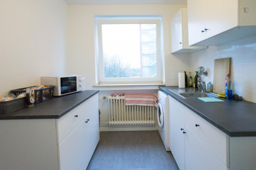 Cozy single bedroom in a 5-bedroom apartment near Elbruchstraße transport station - Gallery - 20